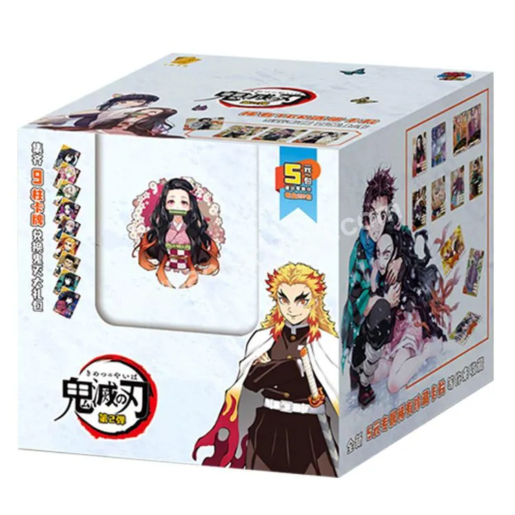 48box Wholesale Demon Slayer Collection Card Box Tgr Sp Ssp Anime Table Playing Game Board Kids Adult Toys Christmas Gift - Buy Demon Slayer Collection Card,Wholesales Demon Slayer Collection Card,Demon Slayer Card.