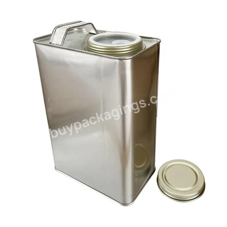 4liter F Style Glue Tin Can With Big Screw Top