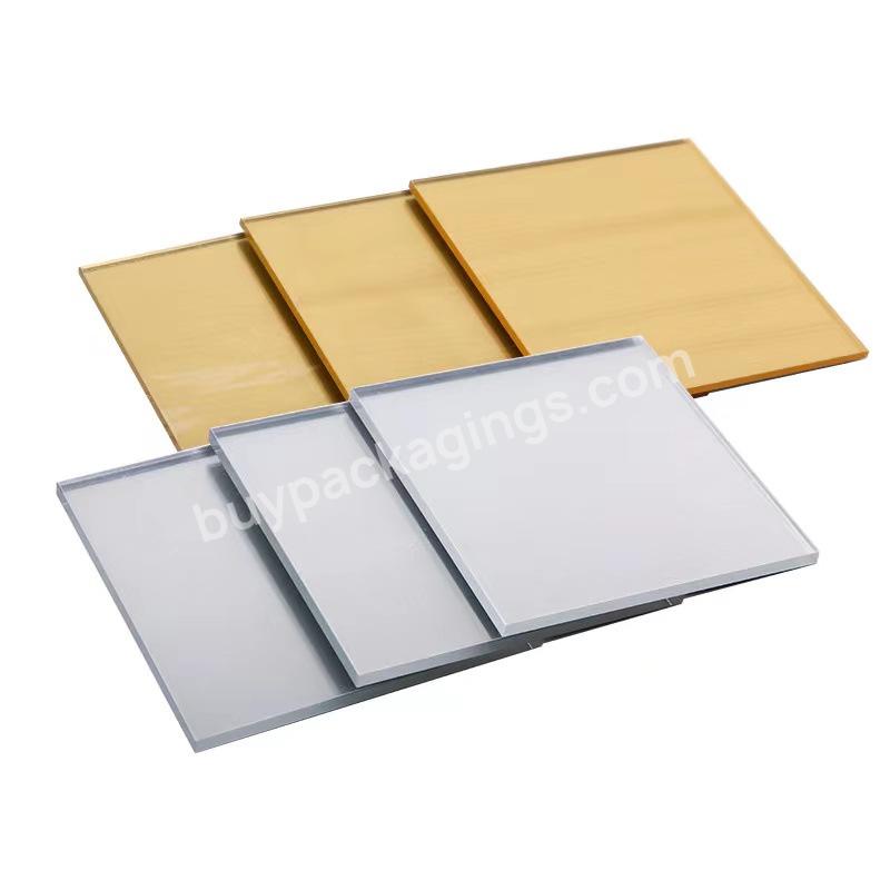 4x8 Mirror Acrylic Sheet 0.8mm 1mm 2mm 3mm Back Coated Adhesive Painted Acrylic Covered By Pe Film Or Craft Paper