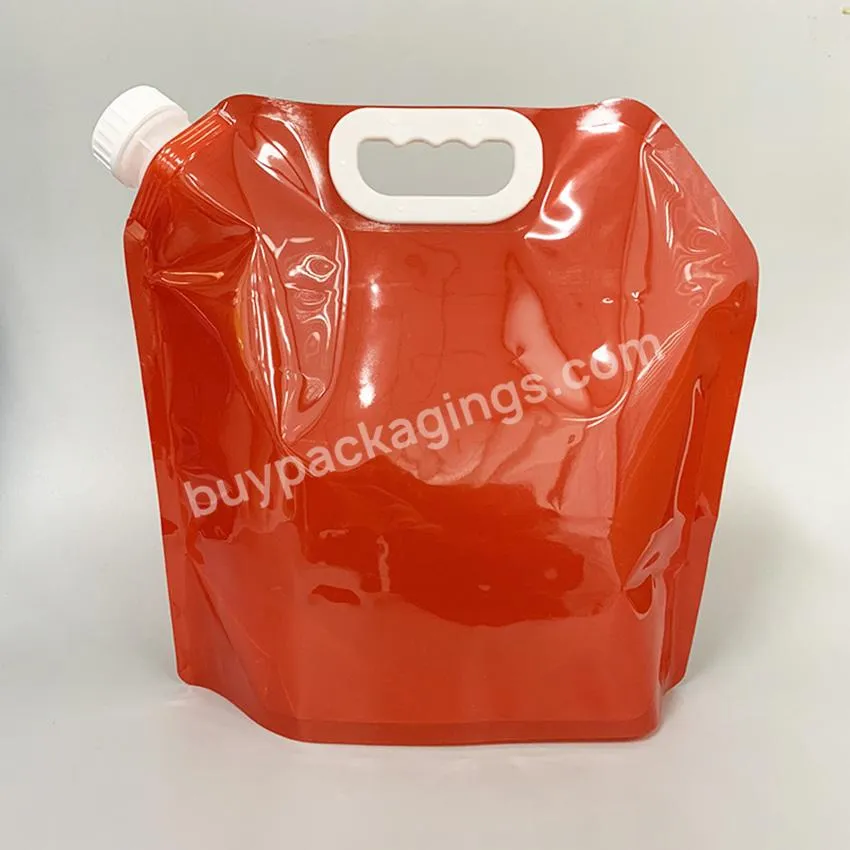 5 Liter Foldable Plastic Water Container - Buy 5l Water Container,5l Collapsible Water Bag,5 Liter Foldable Plastic Water Container.