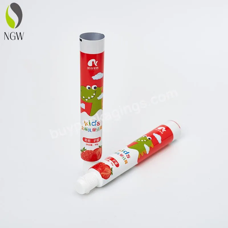 50ml 100ml Aluminum Plastic Tube Laminated Empty Tube Toothpaste Packaging Squeeze Tube Manufacturer