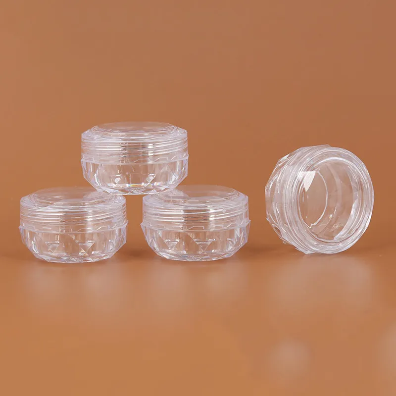 5G Manufacturer Supplier Cosmetics  Face Skin Cream PP Material Clear Body Plastic Bottle