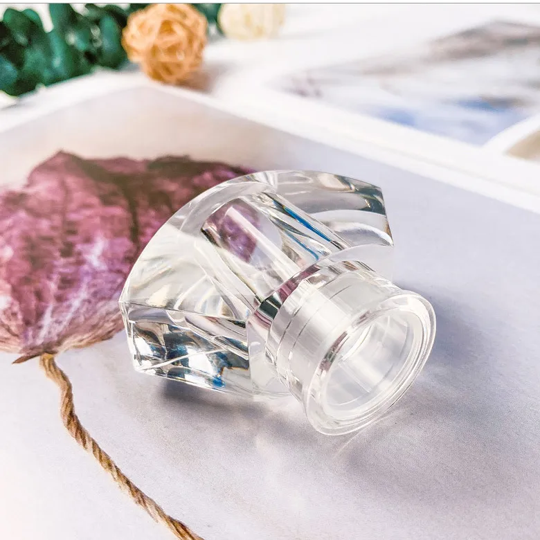 60ml High Transparent Texture Bottle With Lid High Quality Glass Material Perfume Bottle