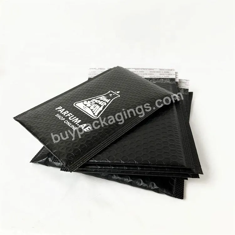 6x10 Inch Bubble Mailers Black Ploy Bubble Bags Padded Envelopes Cushioning For Shipping Jewelry Makeup Packaging Bubble Mailer