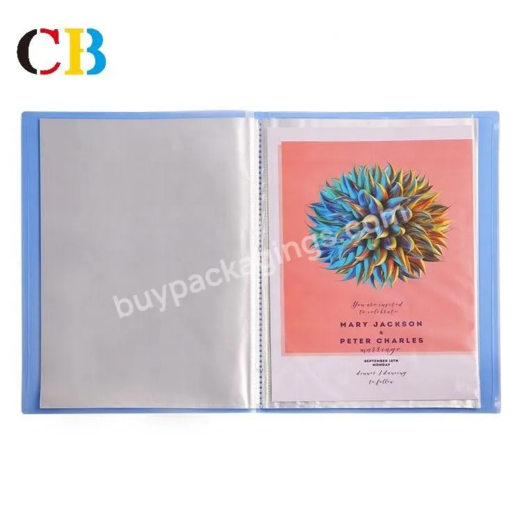 A5 Clear Book File Folder Clear Comic Book Magazine Photo Protective Presentation Book With Bound Clear Sleeves - Buy A5 Clear Book File Folder,Clear Comic Book Magazine Photo Protective,Presentation Book With Bound Clear Sleeves.