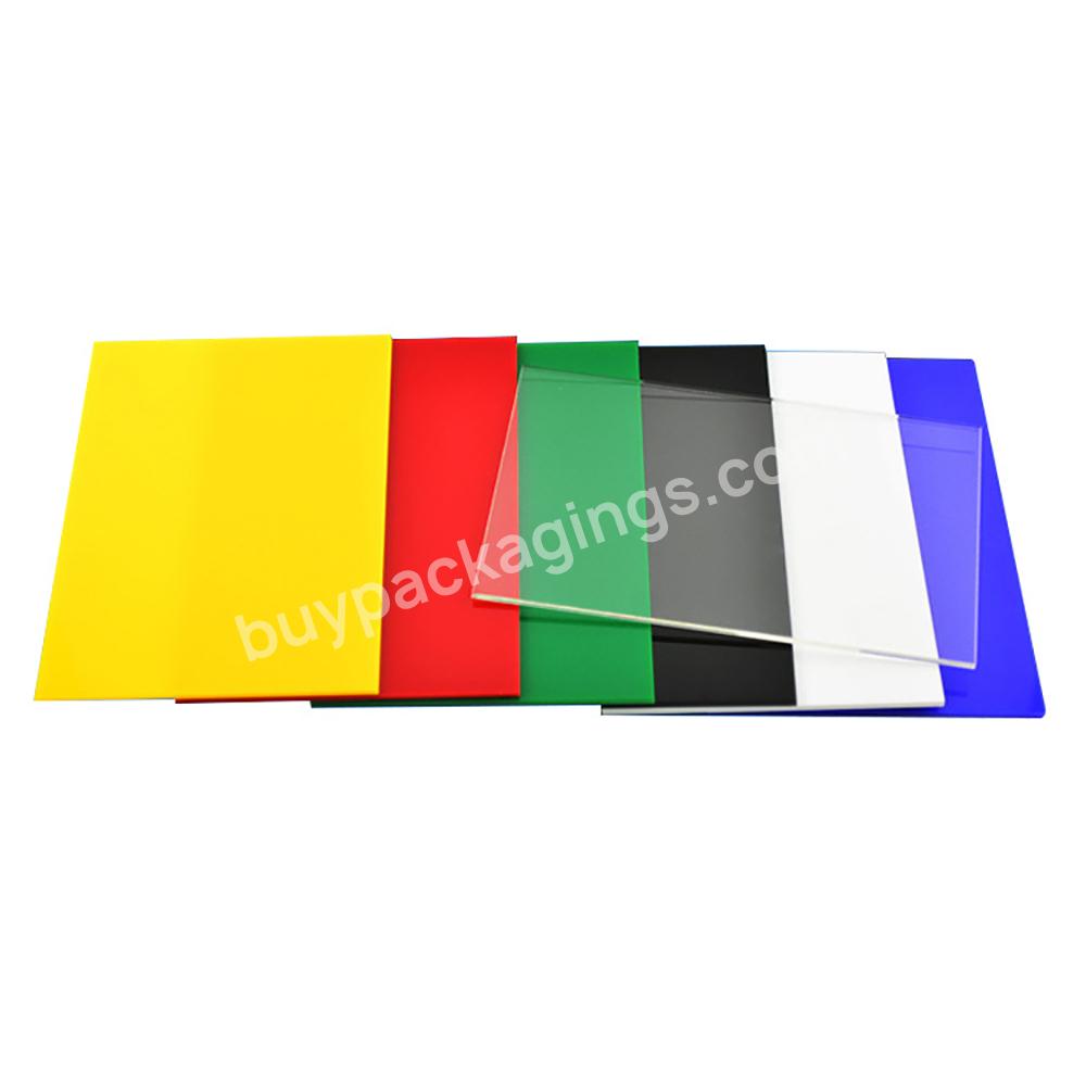 Acrilico Pmma Color And Clear Acrylic / Color And Transparent Pmma Acrylic Sheet Plastic