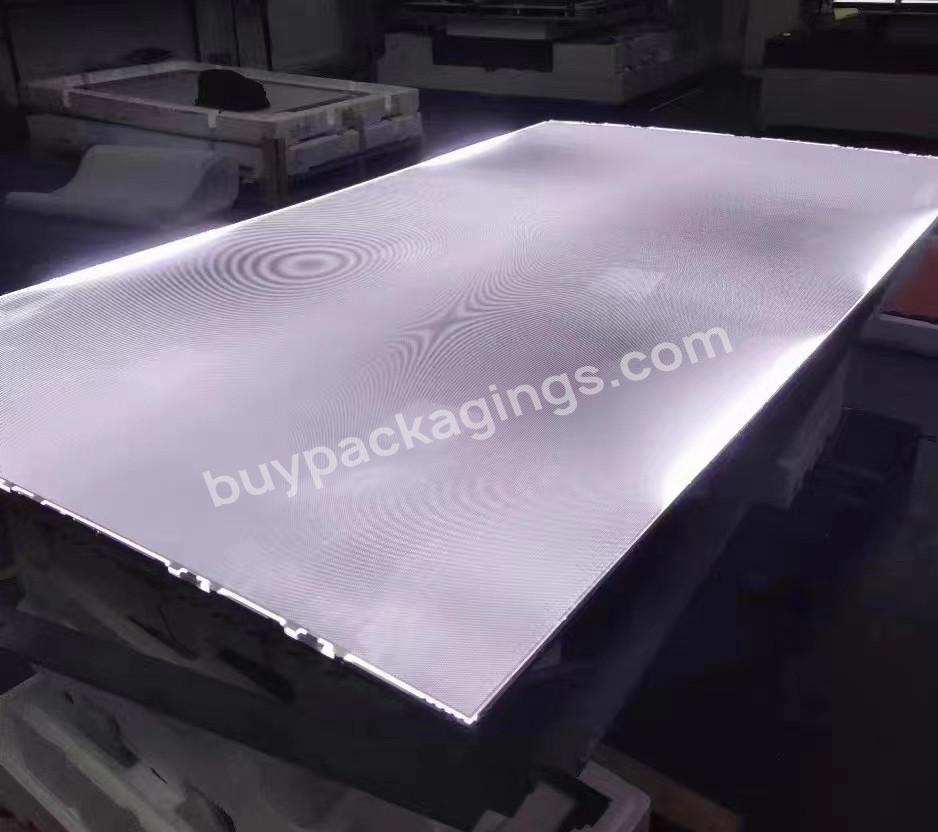 Acrylic Pmma Light Guide Panel + Ps Diffuser Sheet + Reflective Paper