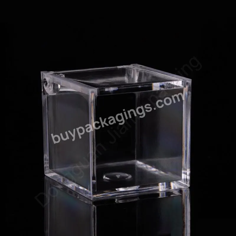 Acrylic Small Gift Box Clear Packaging Box Display Box Transparent Gift & Craft Recyclable Accept