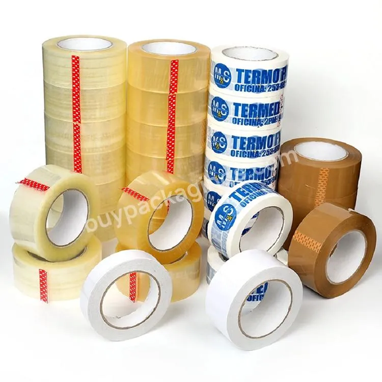 Adhesion Customized Printed Fragile Opp Packaging Tape Bopp Sticky Tape With Logo
