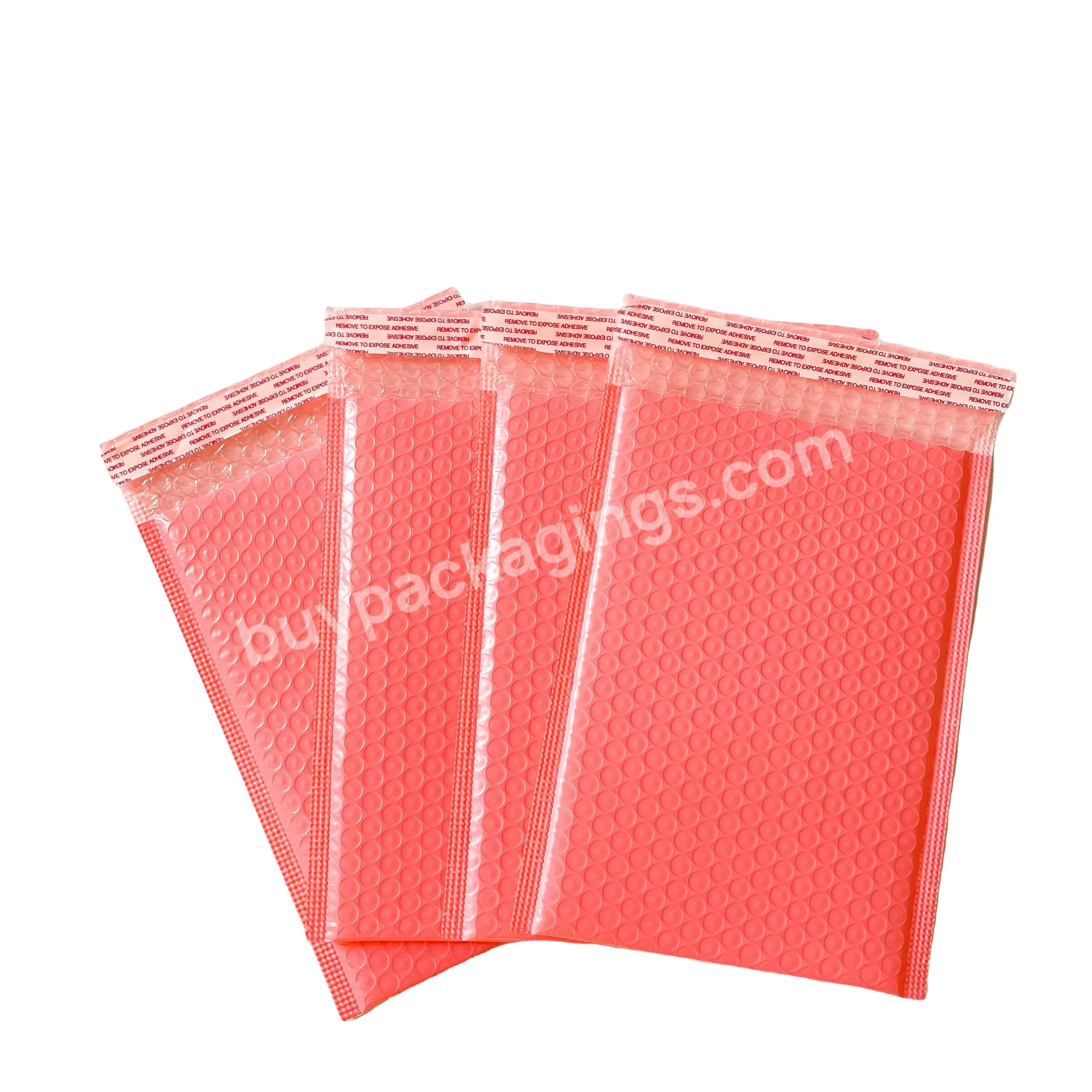 Adhesive Bubble Shipping Mail Bags Envelope Bubble Mailer Custom Logo Bubble Bag Clothing Shipping