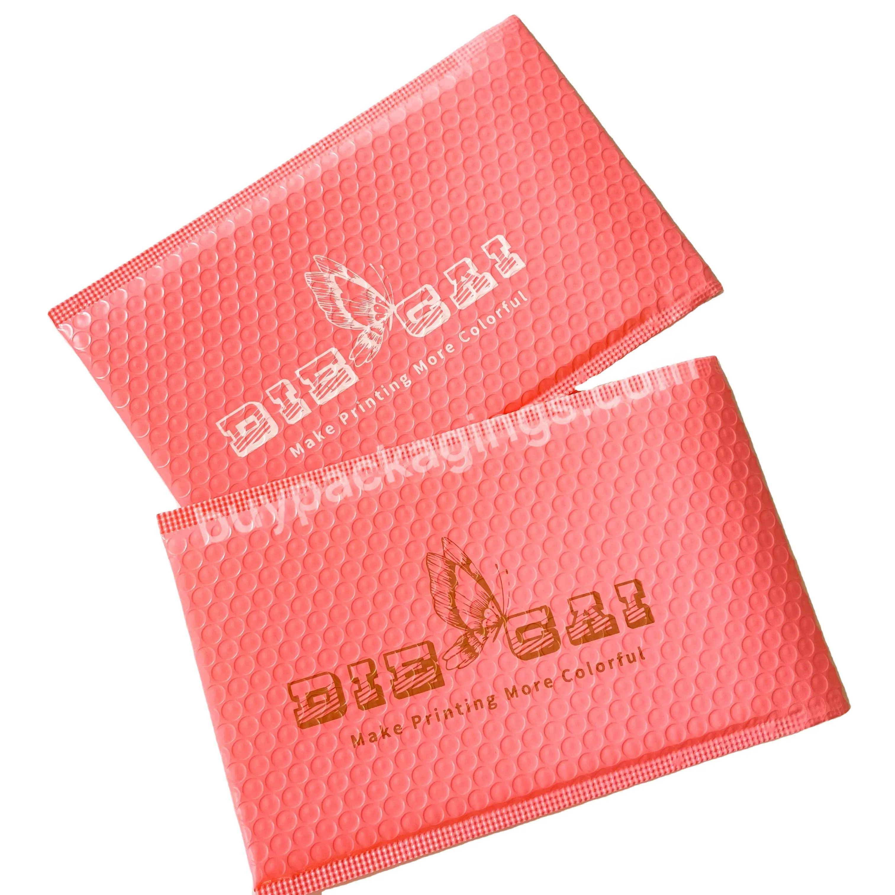 Adhesive Bubble Shipping Mail Bags Envelope Bubble Mailer Custom Logo Bubble Bag Clothing Shipping