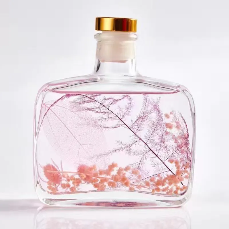 Air Freshener Domestic Indoor Room Fragrance Glass Bottle Diffuser Bottle Aromatherapy Bottles