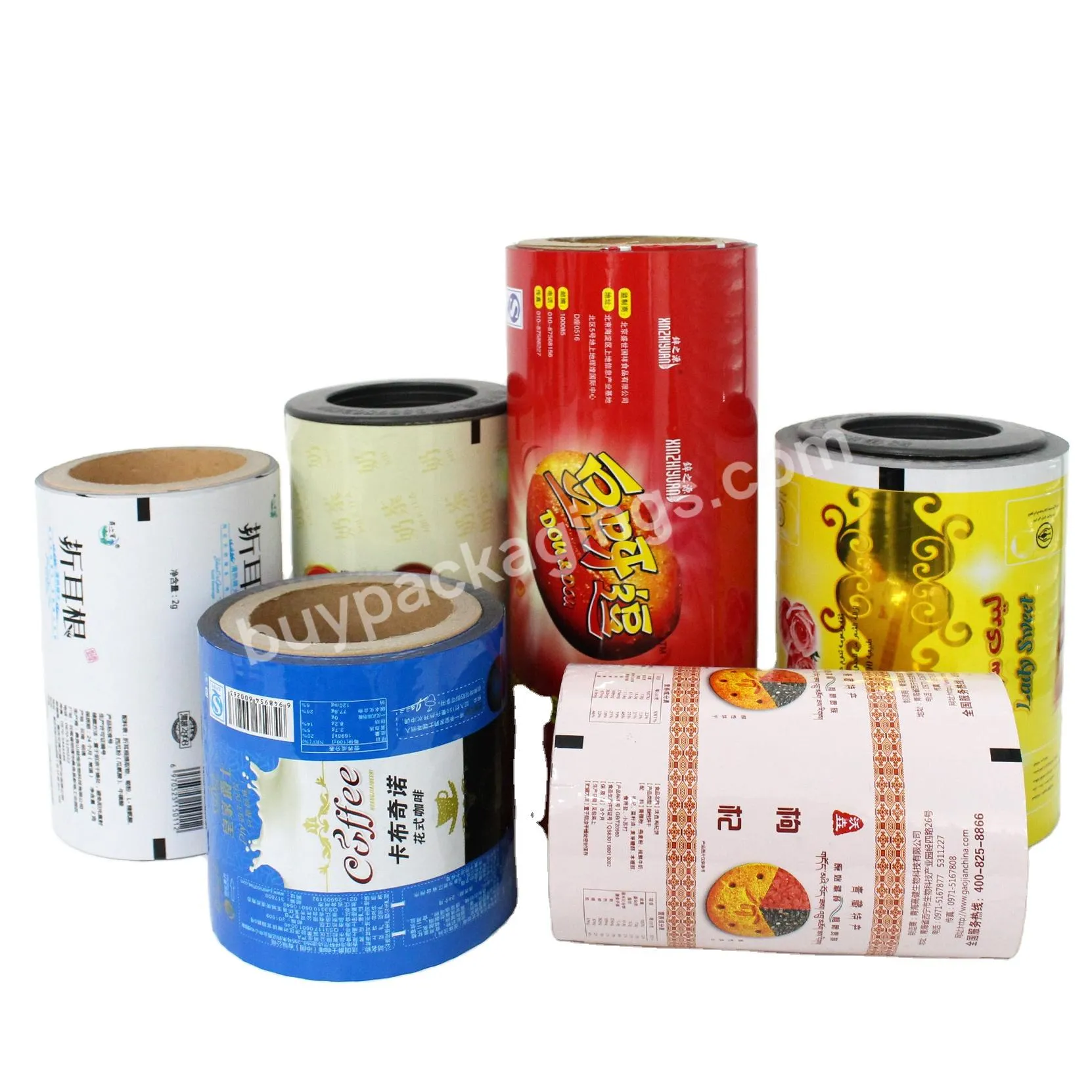 Aluminum Foil 12g Honey Syrup Stick Sachet Packaging Custom Printing Film Rolls Royal Jelly Powder Packaging