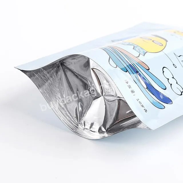 Aluminum Foil Matte Soft Fruit Snack Potato Chips Ziplock Clear Biodegradable Plastic Bag Pouch With Zipper