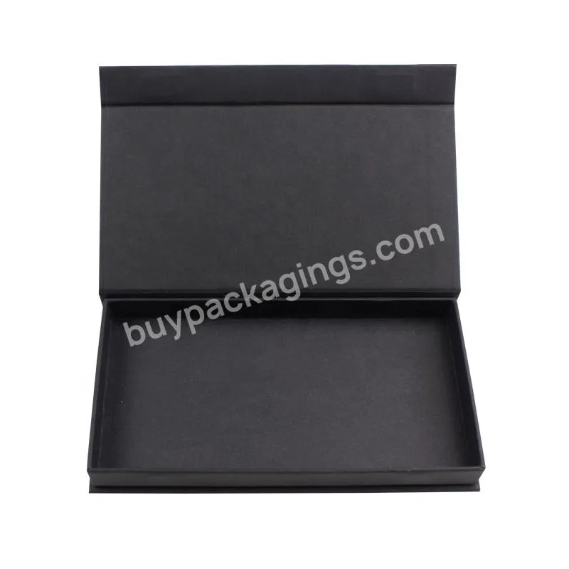Art Paper Custom Hard Magnet Christmas Magnetic Boxes Packaging Plain Clamshell Book Shape Gift Box With Magnet