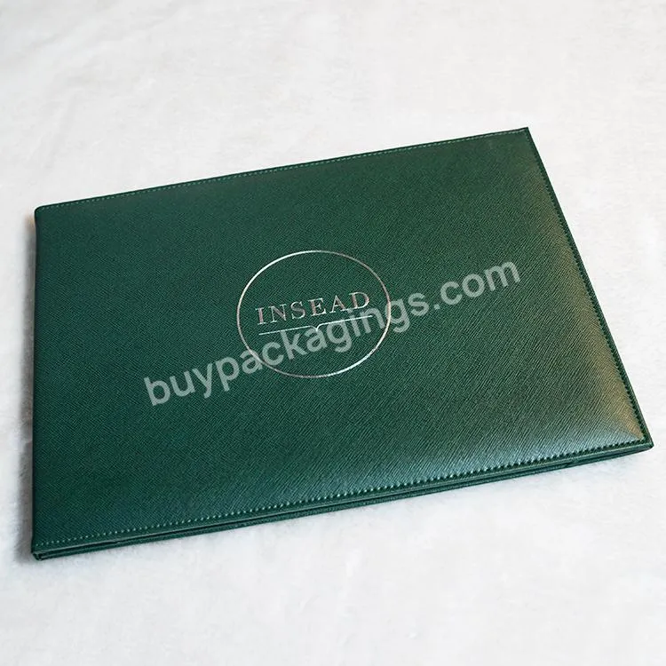 Bespoke Wholesale Premium A4 Paper Certificate Folder,Double Certificate Holders - Buy Double Certificate Holders,Paper Certificate Holder,A4 Certificate Holder.