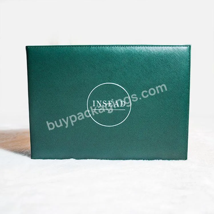 Bespoke Wholesale Premium A4 Paper Certificate Folder,Double Certificate Holders