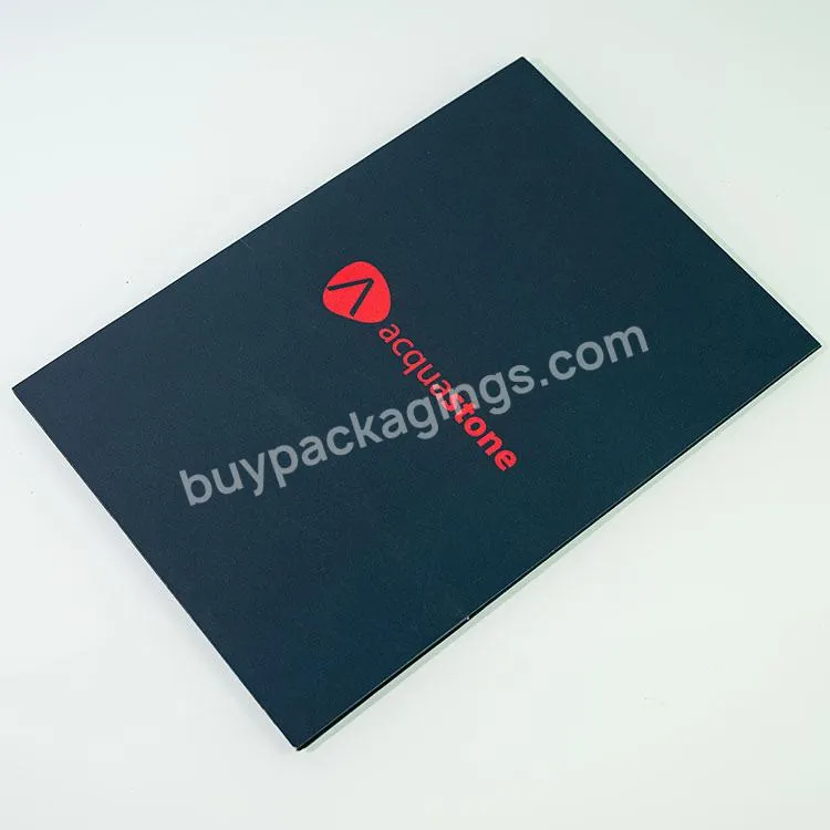 Bespoke Wholesale Printed Corporate Identity Conference A4 One Pocket Presentation Folder - Buy A4 File Folder With Logo,One Pecket Folder,Presentation Folder Pocket.