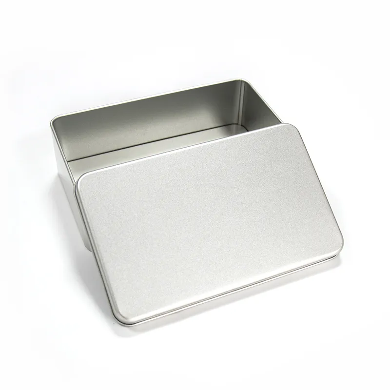 Best Price Square Rectangular Jewelry Gift Cake Cookie Can Metal Tins Tinplate Accepted Customized Logo Customized CMYK or PMS