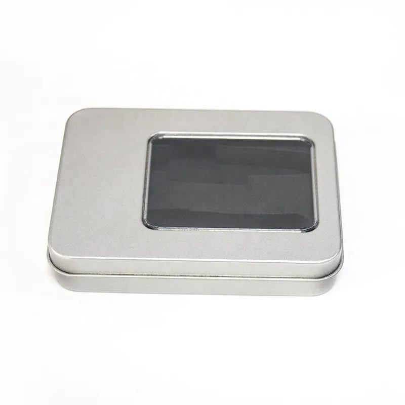 Best selling square round gift candy candle cookie iron boxes metal tin box