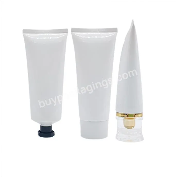 Biodegradable Body Lotion Tube Shampoo Tube Plastic Eco Friendly Refillable Cosmetic Sunscreen Tube Packaging