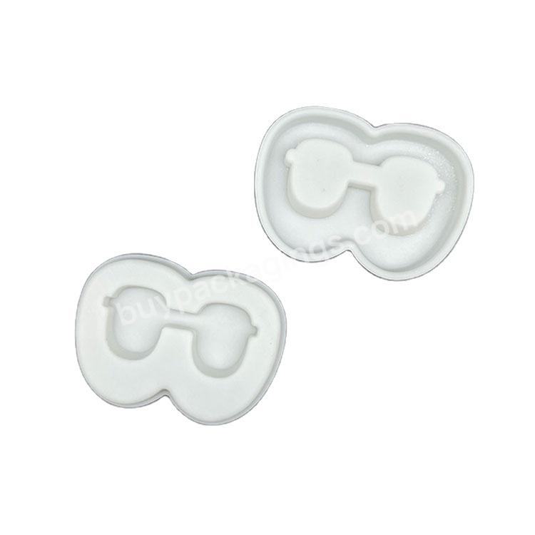 Biodegradable Mobile Wireless Earphone Molded Pulp Box Packaging Molded Fiber Pulp Tray Packing Insert Tray
