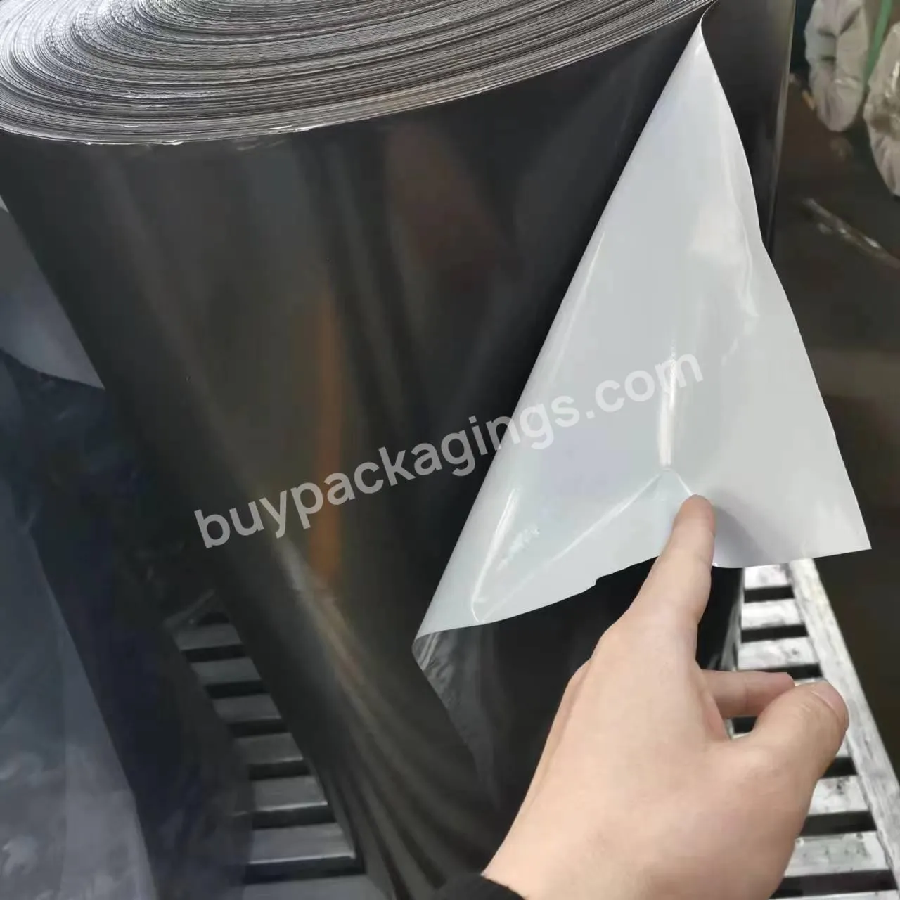 Black White Transparent Pe Shrink Film With High-impact Strength