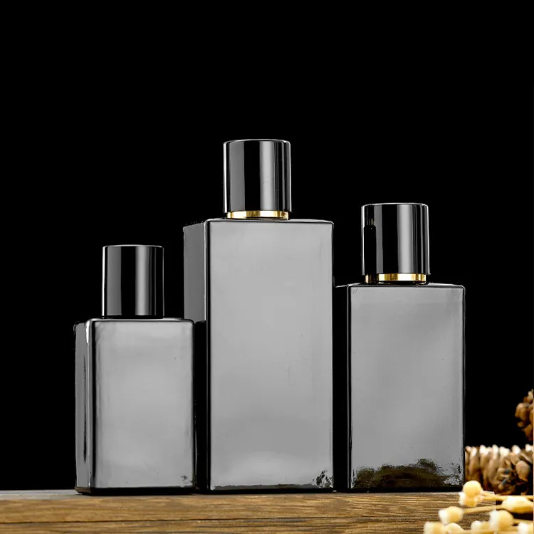 Block Color High Quality Cheap Price Cosmetics 100ml Perfume Spray Glass bottles