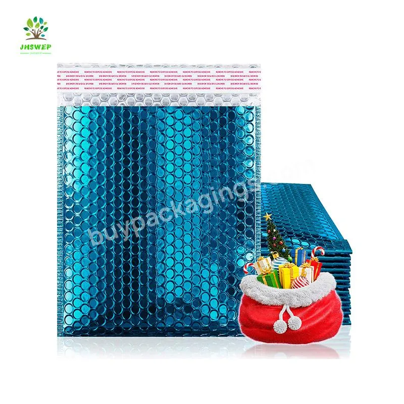 Blue Thick Custom Poly Bubble Mailer Envelop Mailing Packaging Bags