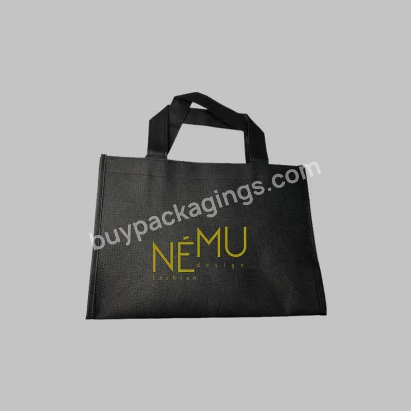 Bolsa De Compras Eco Friendly Biodegradable Reusable Shopping Bolsas Ecologicas Non-woven Tote Ecological Bag With Logo Custom