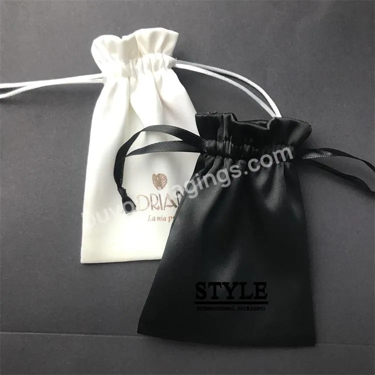 Bolsa De Terciopelo Pink Rose Red White Satin Ribbon Pp Cord Drawstring Pouch For Bridal Weeding Gift Jewelry Pouch Bag