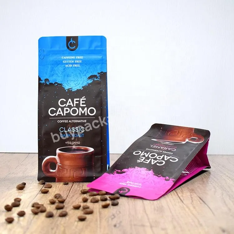 Bolsas Para Cafe Resealable Packaging Customized Coffee Bag Without Valve