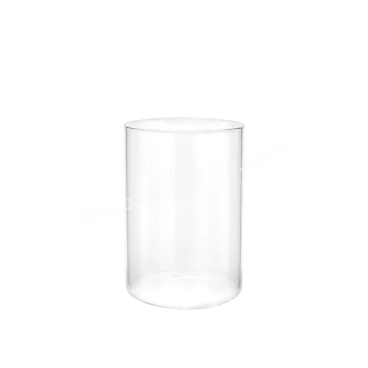 Borosilicate Kitchen Glass Food Container Clear Airtight Storage Jar With Wood Bamboo Lid For Herbs And Spices Storage - Buy Bamboo Food Containers,Glass Food Container With Bamboo Lid,Herbs And Spices Storage.