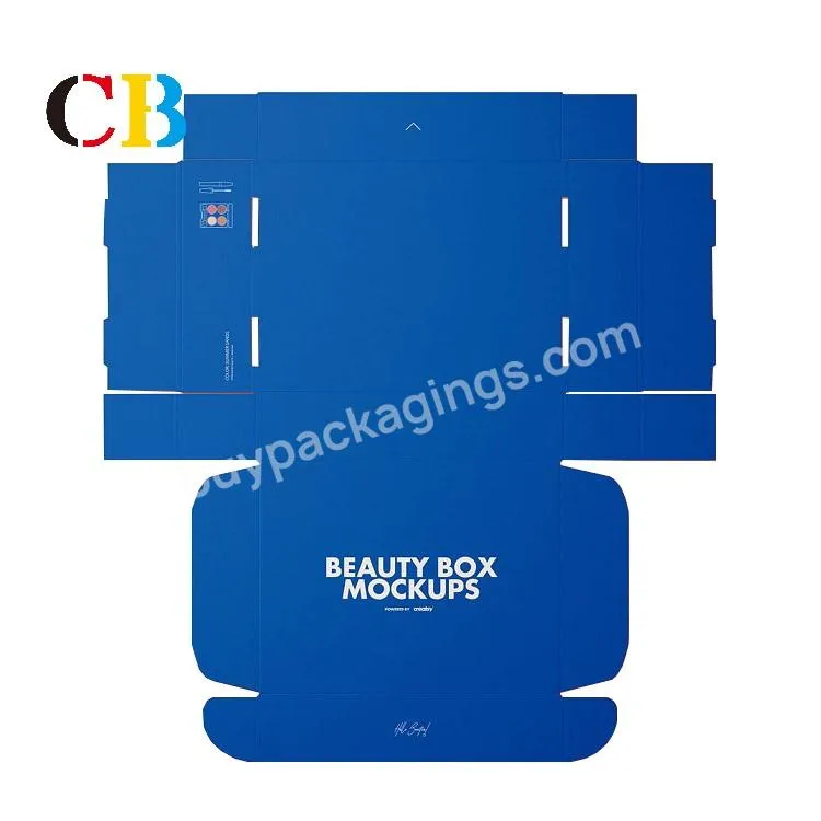 Box Mailer Packaging Mailer Box Cosmetic Plain Mailer Box Papier De Soie Personnalisable