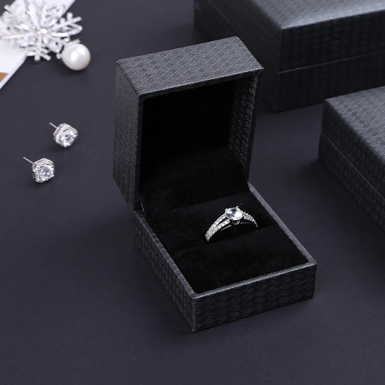 Boyang Custom Luxury Fashion Set Paper Proposal Diamond Ring Jewellery Box