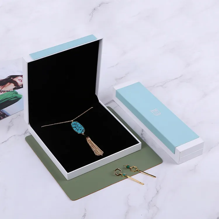 Boyang Custom Premium Valentine's Day Jewelry Gift Box Earring Pendants Jewelry Packaging Box