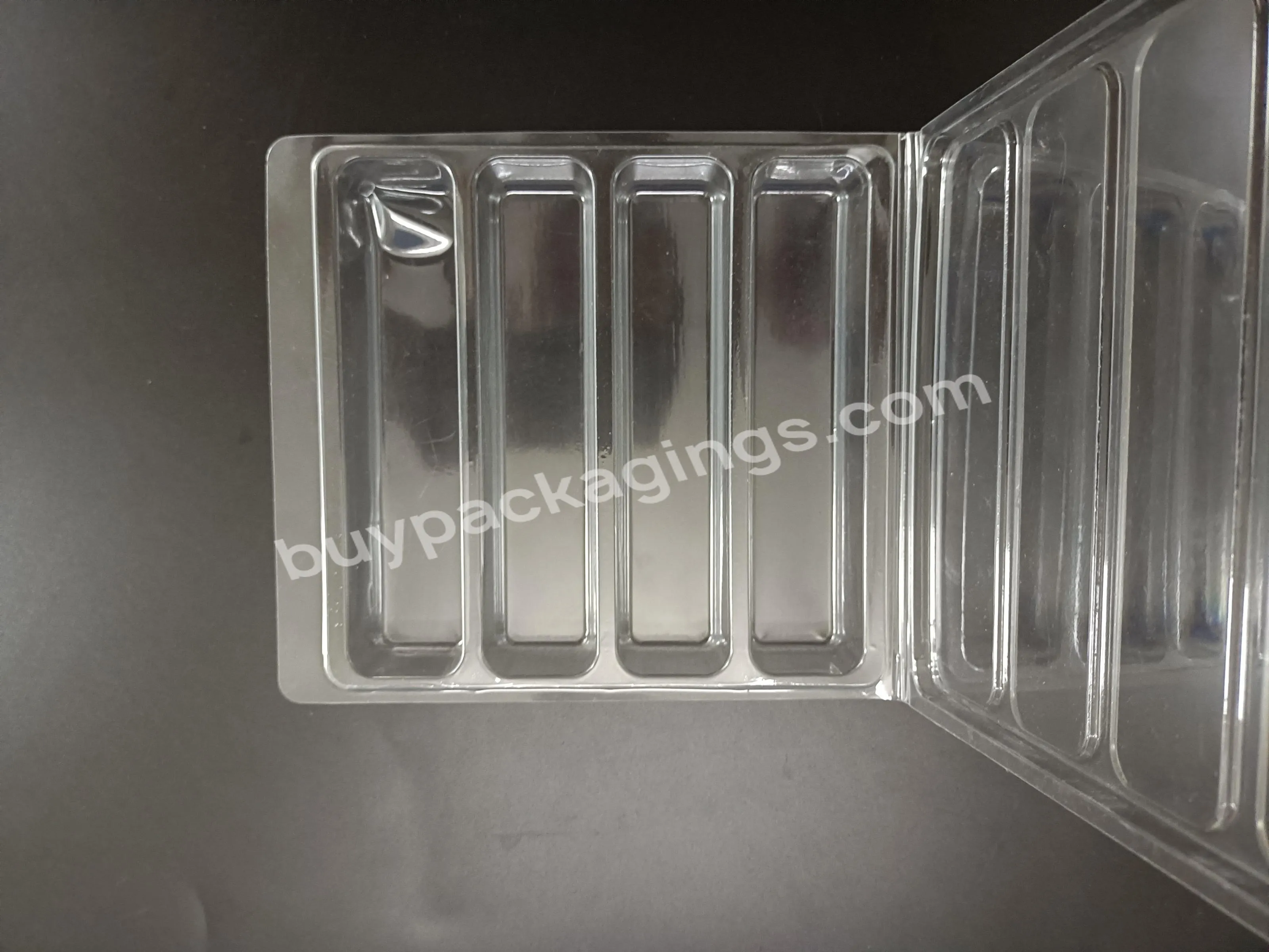 Branded Custom Toy Package Clear Blister Pack Packaging Foldable With Lock Blister Foldable Plastic Box