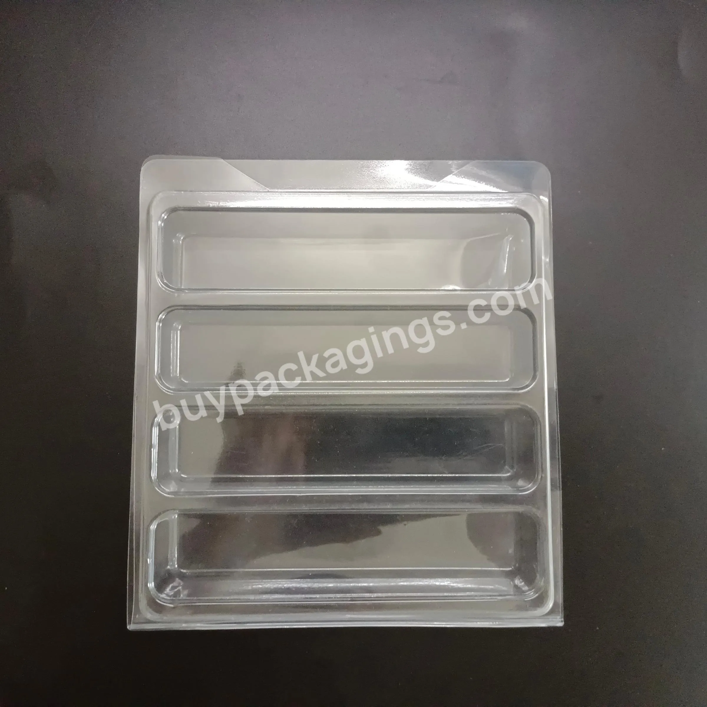 Branded Custom Toy Package Clear Blister Pack Packaging Foldable With Lock Blister Foldable Plastic Box