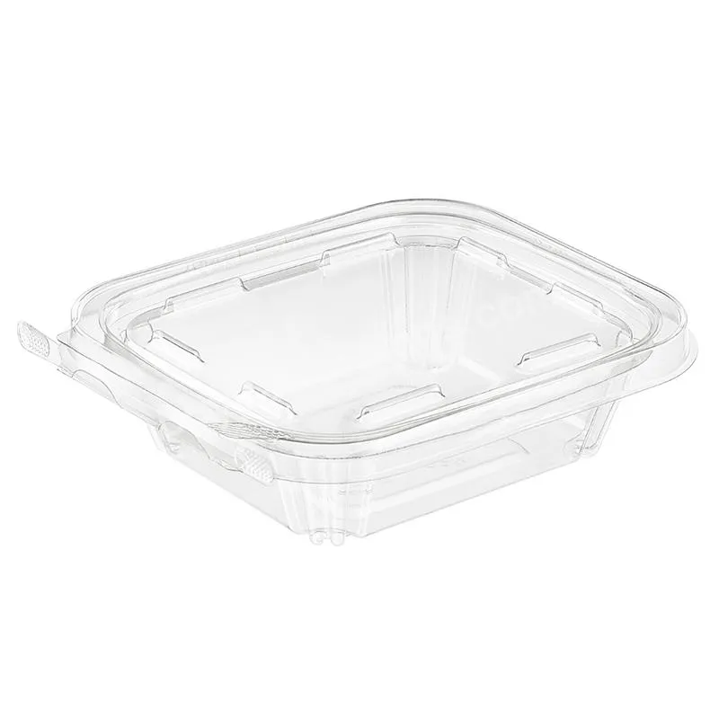 Brc 16 20 24 32 48 64 Oz Plastic Transparent Pet Tamper Evident Container