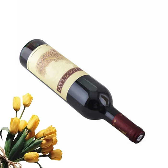 Bulk Purchase Lead Free Wine Glass Bottle 750ml Red Wine Bottles