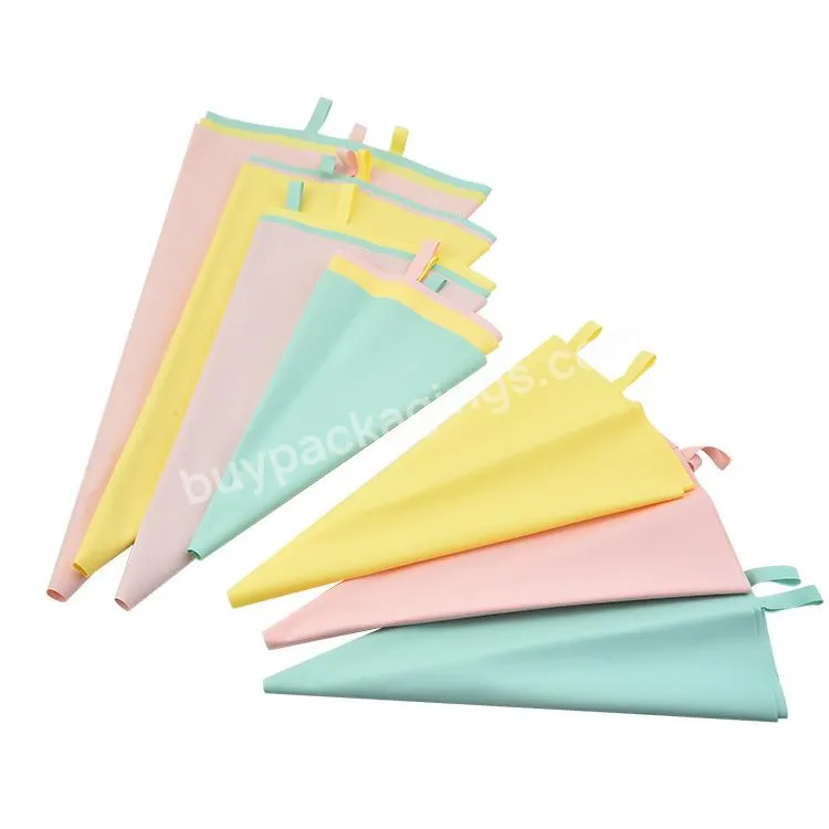 Cake Cream Decorating Tipless Icing And Frosting Piping Pastry Bag And Nozzles