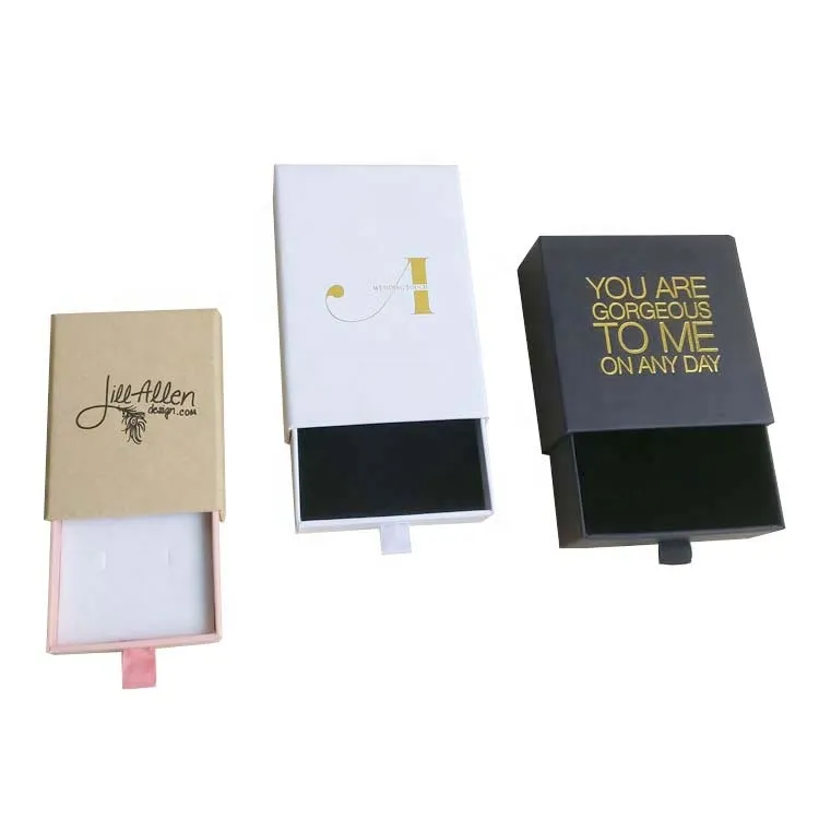 cardboard pink gift jewelry packaging box with logo custom luxury boxes for jewelry