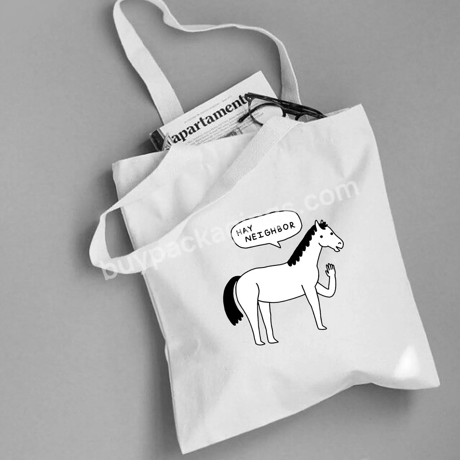 Cartoon Cute Print Reusable Shopping Bag Women Simple Funny Printing Eco Bag Shopper Shoulder Bags Girls Gift