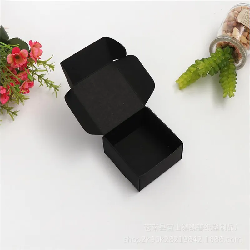 cheap paper cardboard box flat packed for shipping earphone earbuds accessory ring packing