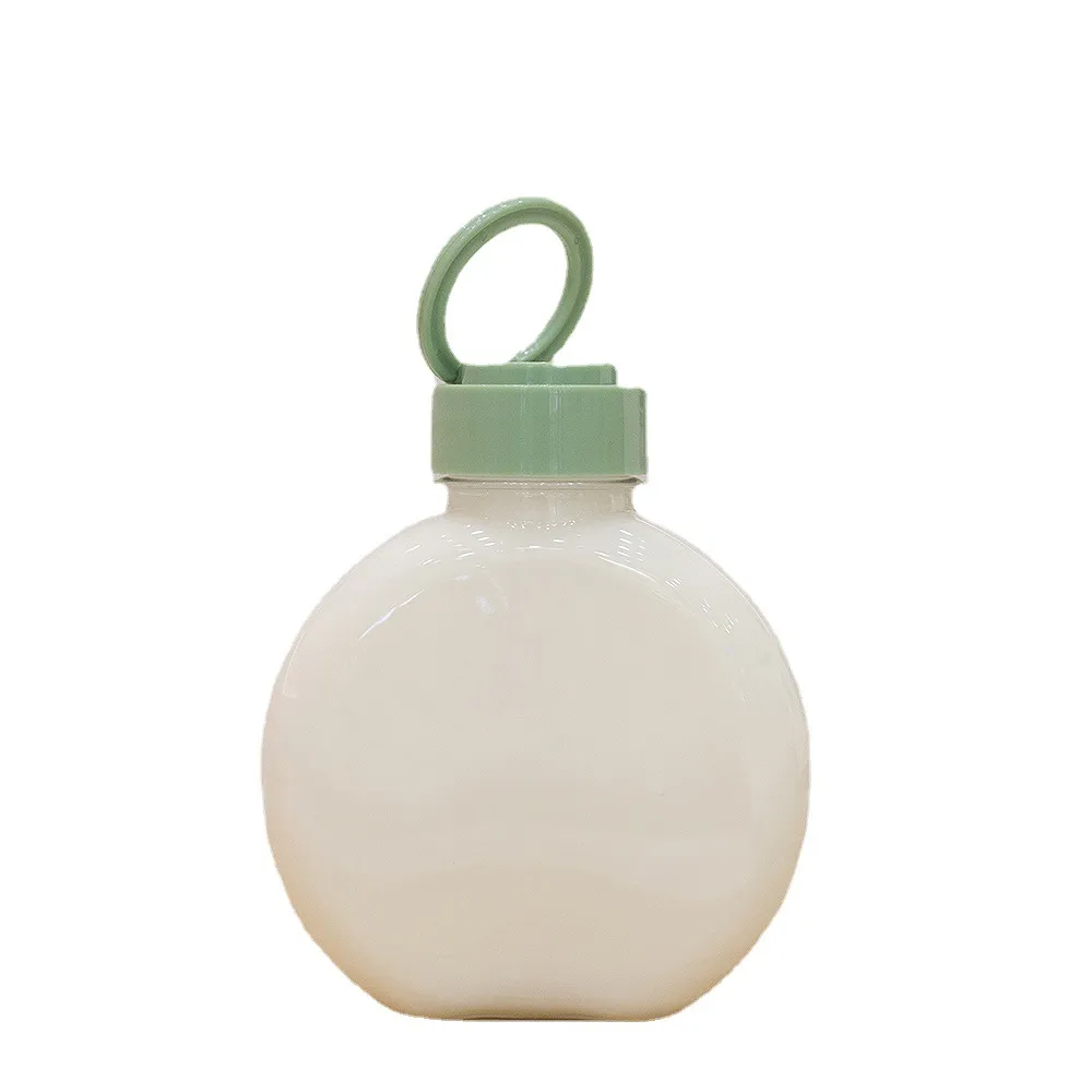 Cheap Price 300ml Round Flat PET High Quality Material Beverage Plastic Bottle