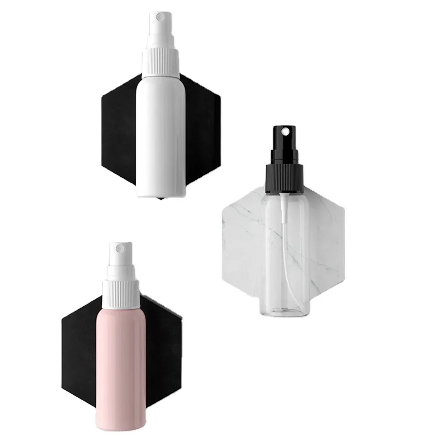 Cheap Price 50ml Round Shoulder Disinfection Spray Bottle Factory Directly Sale  Plastic Bottle