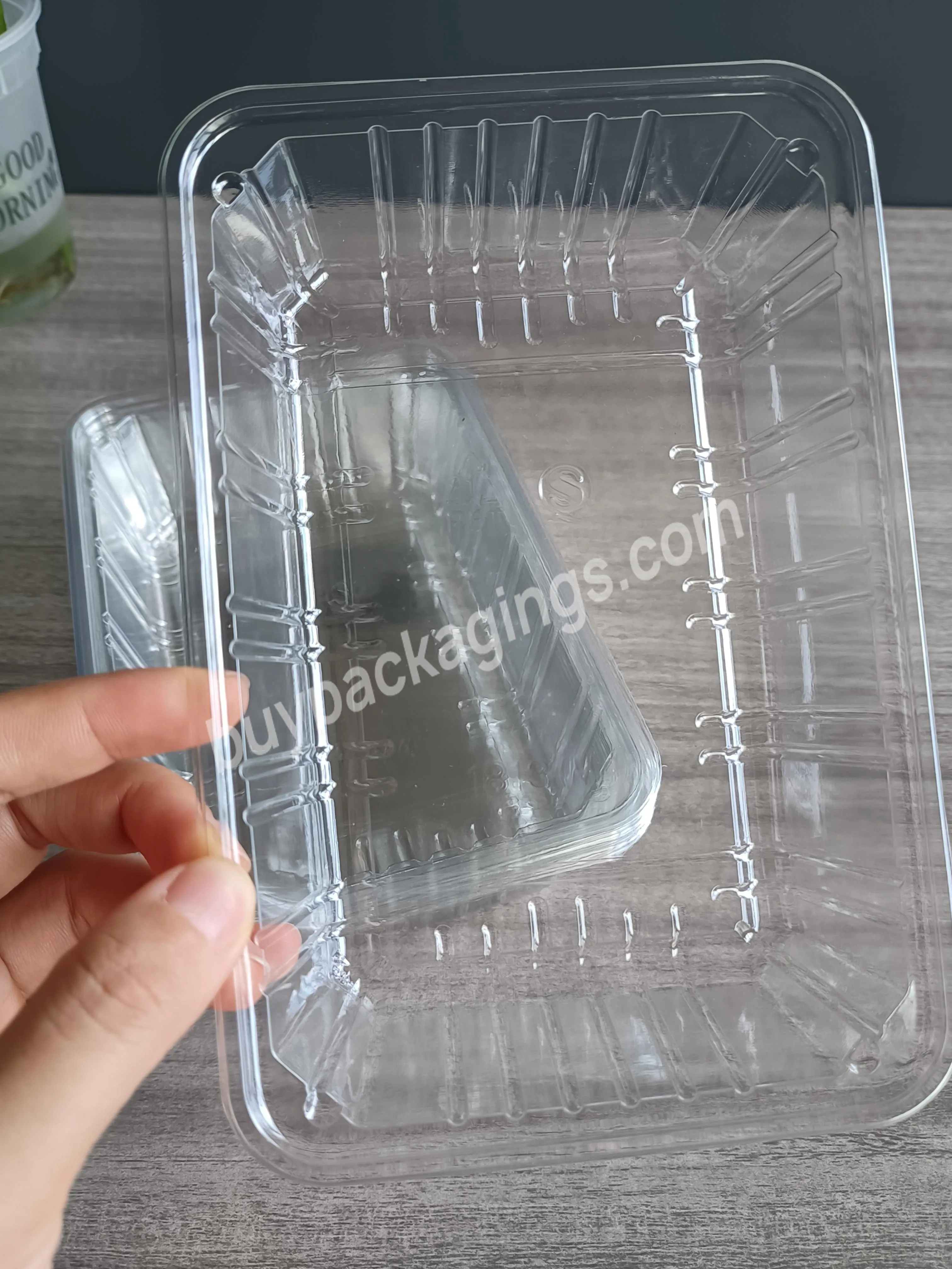 Cheap Price Cosmetic Package Clear Color Top Self-locking Blister Card Cheap Plastic Clam Shell 100 Clamshell Blister Package