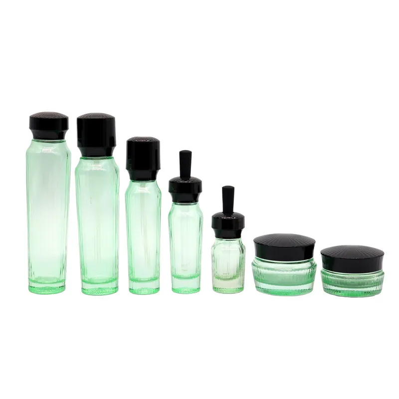 Cheap Price Cosmetic Packaging Empty Jar Subpackage Lotion Set Bottle Skin Care Products Glass Material Bottle