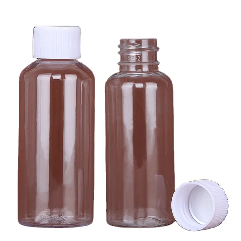 Cheap Price Factory Supplier Transparent Body Subpackage For Liquid Travel Portable Plastic Bottle