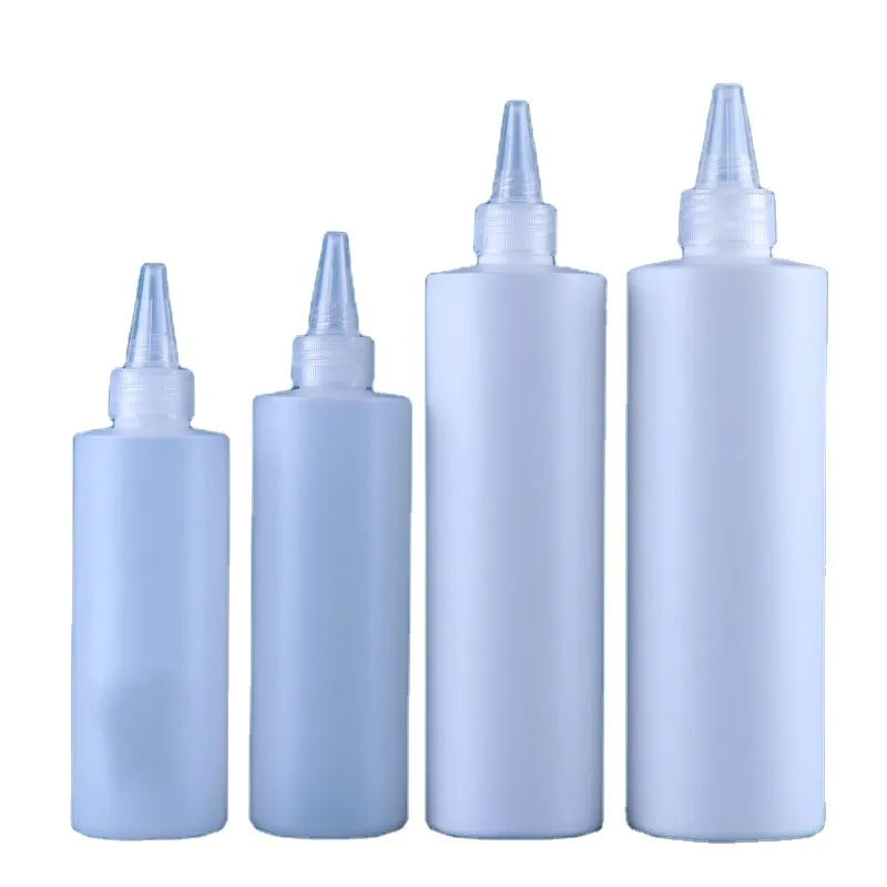 Cheap Price  Food-grade PE Materials Extruded  Round  Shape Point-nose Design Sub-bottles Plastic Bottle